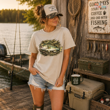 Load image into Gallery viewer, Camo Fish DTF Transfer