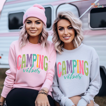Load image into Gallery viewer, Camping Vibes DTF Transfer