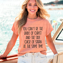 Load image into Gallery viewer, Can't Be The Bride Of Christ DTF Transfer