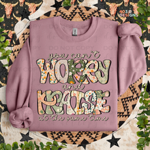 Load image into Gallery viewer, Can't Worry And Praise DTF Transfer