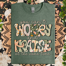 Load image into Gallery viewer, Can't Worry And Praise DTF Transfer