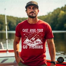 Load image into Gallery viewer, Cast Away Your Troubles DTF Transfer