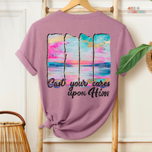 Load image into Gallery viewer, Cast Your Cares Upon Him DTF Transfer