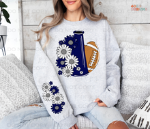 Load image into Gallery viewer, Cheer Flowers Personalized DTF Transfer Set