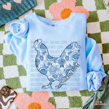 Load image into Gallery viewer, Chicken Mom Floral DTF Transfer