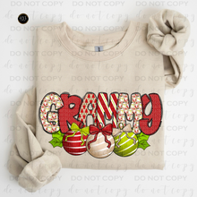 Load image into Gallery viewer, Christmas Bells Personalized DTF Transfer