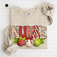 Load image into Gallery viewer, Christmas Bells Personalized DTF Transfer