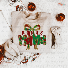 Load image into Gallery viewer, Christmas Plaid Personalized DTF Transfer