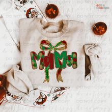 Load image into Gallery viewer, Christmas Plaid Personalized DTF Transfer