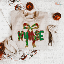 Load image into Gallery viewer, Christmas Plaid Personalized DTF Transfer