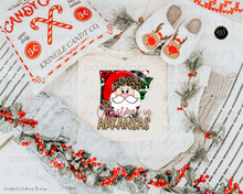 Load image into Gallery viewer, Christmas States Gold DTF Transfer