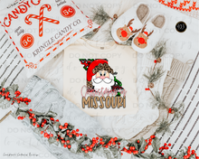 Load image into Gallery viewer, Christmas States Gold DTF Transfer