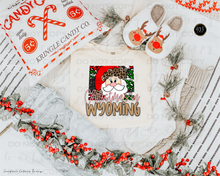 Load image into Gallery viewer, Christmas States Gold DTF Transfer