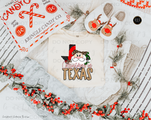 Load image into Gallery viewer, Christmas States Gold DTF Transfer