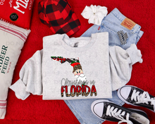 Load image into Gallery viewer, Christmas States Leopard DTF Transfer