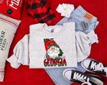 Load image into Gallery viewer, Christmas States Leopard DTF Transfer