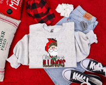 Load image into Gallery viewer, Christmas States Leopard DTF Transfer