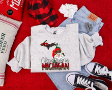 Load image into Gallery viewer, Christmas States Leopard DTF Transfer