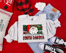 Load image into Gallery viewer, Christmas States Leopard DTF Transfer