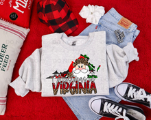 Load image into Gallery viewer, Christmas States Leopard DTF Transfer