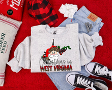 Load image into Gallery viewer, Christmas States Leopard DTF Transfer