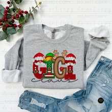 Load image into Gallery viewer, Claus Title DTF Transfer