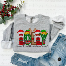 Load image into Gallery viewer, Claus Title DTF Transfer