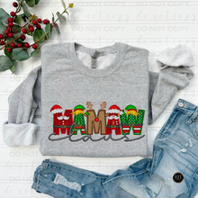 Load image into Gallery viewer, Claus Title DTF Transfer