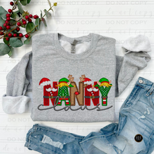 Load image into Gallery viewer, Claus Title DTF Transfer