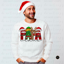 Load image into Gallery viewer, Claus Title DTF Transfer