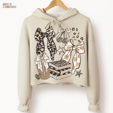 Load image into Gallery viewer, Coffee Books Collage DTF Transfer