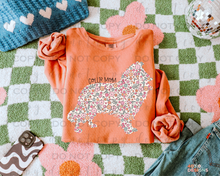 Load image into Gallery viewer, Floral Dog Mom DTF Transfer