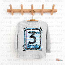 Load image into Gallery viewer, Composition Journal Grades DTF Transfer