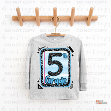 Load image into Gallery viewer, Composition Journal Grades DTF Transfer