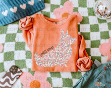 Load image into Gallery viewer, Floral Dog Mom DTF Transfer