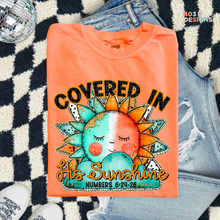Load image into Gallery viewer, Covered In His Sunshine DTF Transfer
