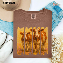 Load image into Gallery viewer, Cow Field DTF Transfer