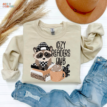 Load image into Gallery viewer, Cozy Readers Club DTF Transfer