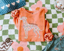 Load image into Gallery viewer, Floral Dog Mom DTF Transfer