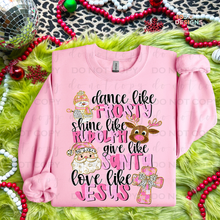 Load image into Gallery viewer, Dance Shine Give Love DTF Transfer