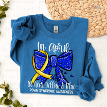 Load image into Gallery viewer, Down Syndrome April DTF Transfer