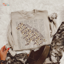 Load image into Gallery viewer, Duck Camo Dog Mom DTF Transfer