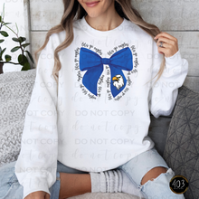 Load image into Gallery viewer, Bow Mascot DTF Transfer