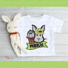 Load image into Gallery viewer, Easter Bunny Name Plate DTF Transfer