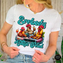 Load image into Gallery viewer, Errbody Chickens DTF Transfer