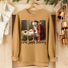 Load image into Gallery viewer, Even Santa Believes DTF Transfer