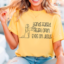 Load image into Gallery viewer, Eyes On Jesus DTF Transfer