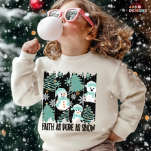 Load image into Gallery viewer, Faith As Pure As Snow DTF Transfer