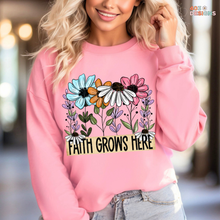 Load image into Gallery viewer, Faith Grows Here DTF Transfer