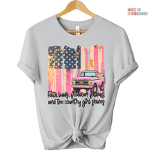 Load image into Gallery viewer, Faith Leads Freedom Follows DTF Transfer